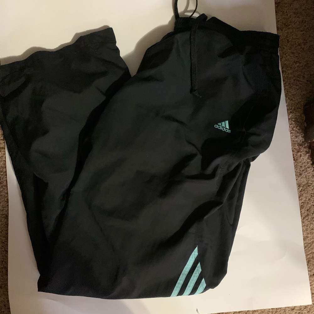 💥Adidas Black Workout Track Pants- XL